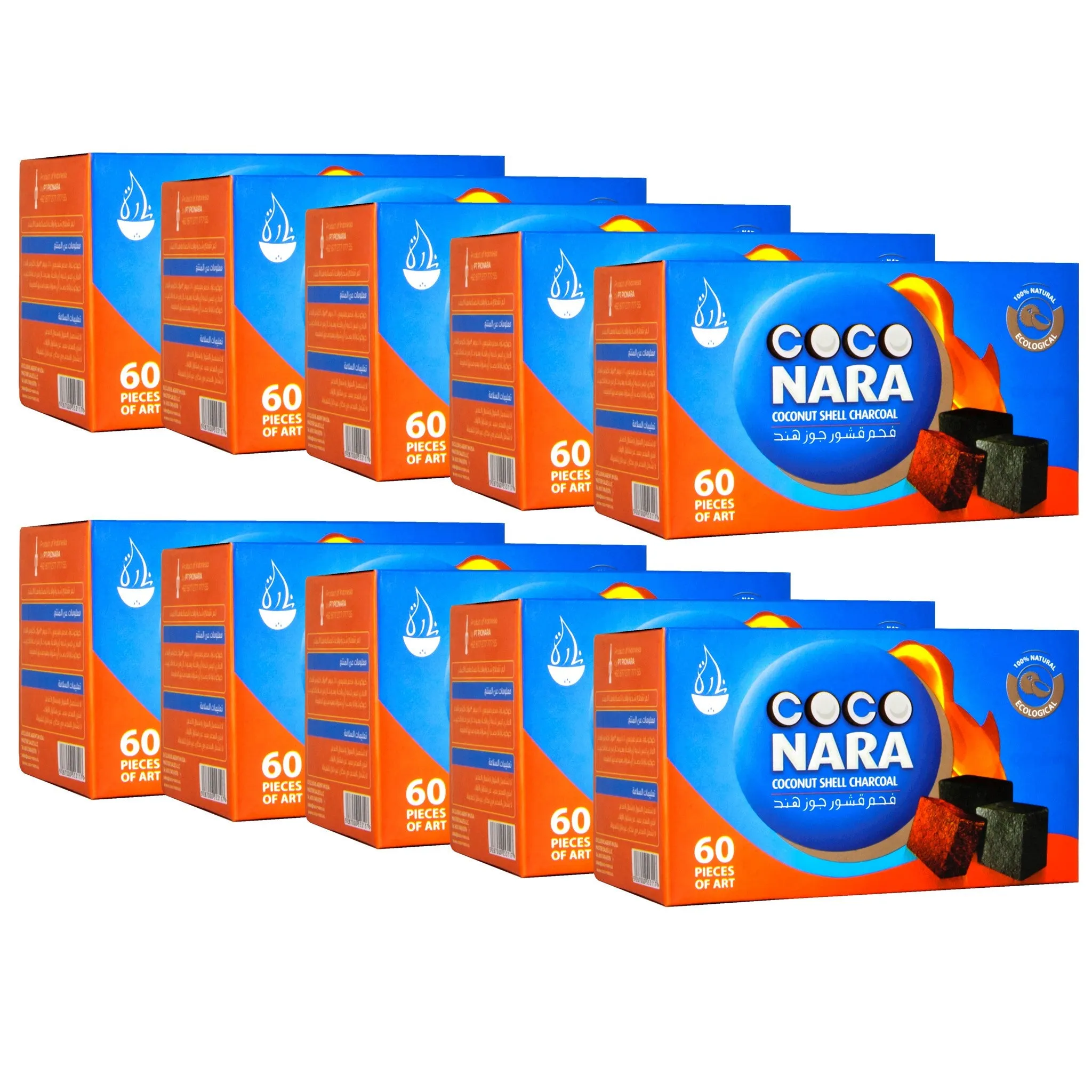10x CocoNara 60pcs - FLAT