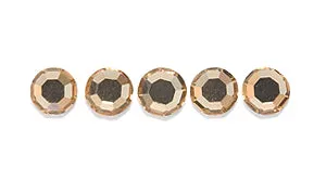 16RH253: Preciosa Chaton Rose Ss16 Lt Colorado Topaz-144PC