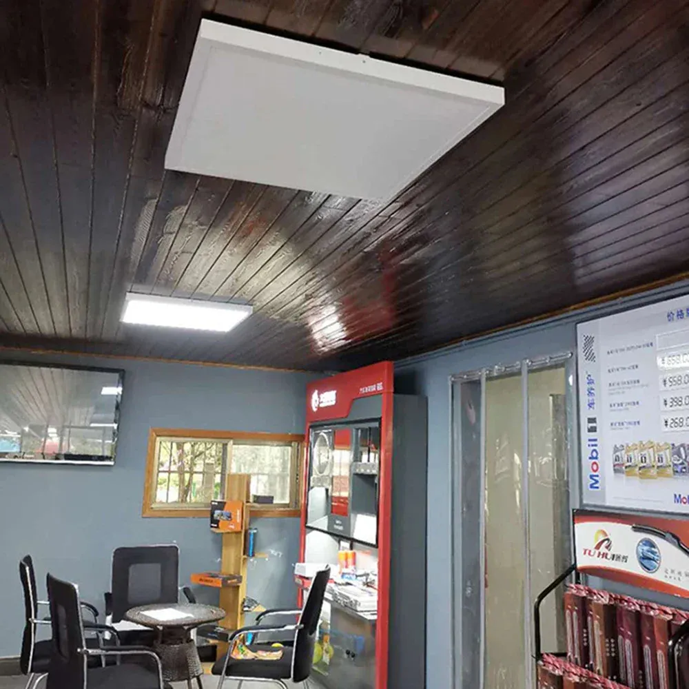 20W LED Flat Panel Light - Square Ceiling Lamp 300x300mm - Cold White Indoor Lighting AC175-265V