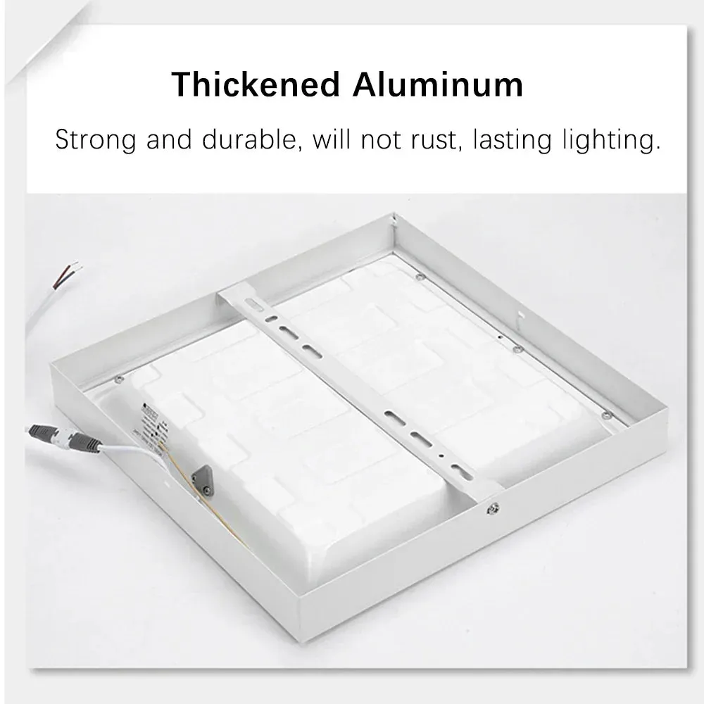 20W LED Flat Panel Light - Square Ceiling Lamp 300x300mm - Cold White Indoor Lighting AC175-265V