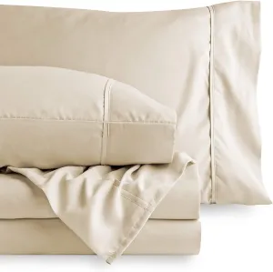 600 TC PercaleCotton Sheets for Full XL Size Bed - Percale Cotton Sheets Full XL Size Sheets Full XL Size Deep Pocket Cotton Bed Sheets Full XL Sheets Full XL Size Cotton Bedsheet Set Full XL Size