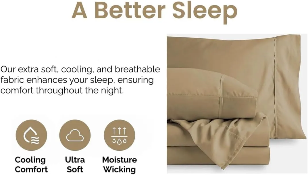 600 TC PercaleCotton Sheets for Full XL Size Bed - Percale Cotton Sheets Full XL Size Sheets Full XL Size Deep Pocket Cotton Bed Sheets Full XL Sheets Full XL Size Cotton Bedsheet Set Full XL Size