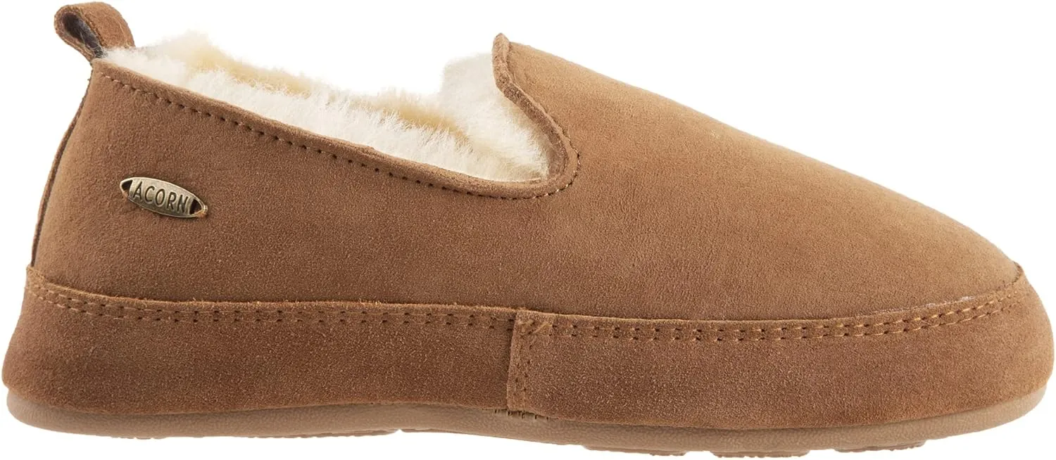 Acorn Womens Ewe Sheepskin Loafer with Cloud Cushion Comfort Slipper