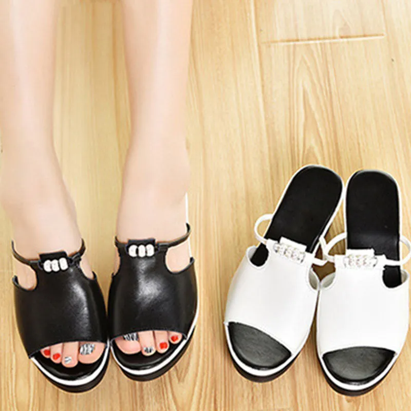 Addison | Stylish Wedge Slip-On Sandals