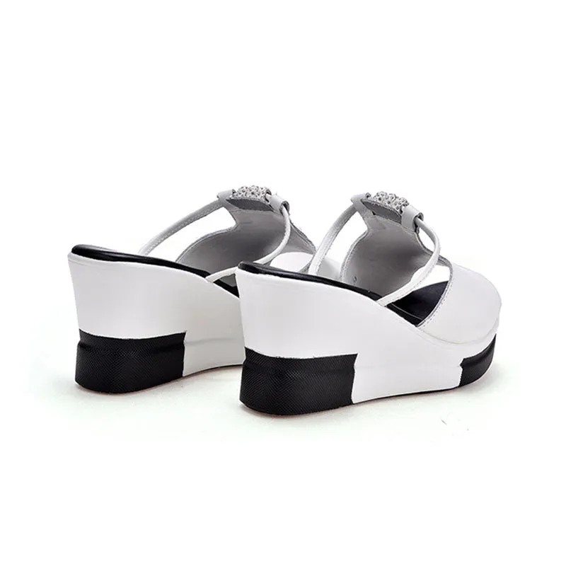 Addison | Stylish Wedge Slip-On Sandals