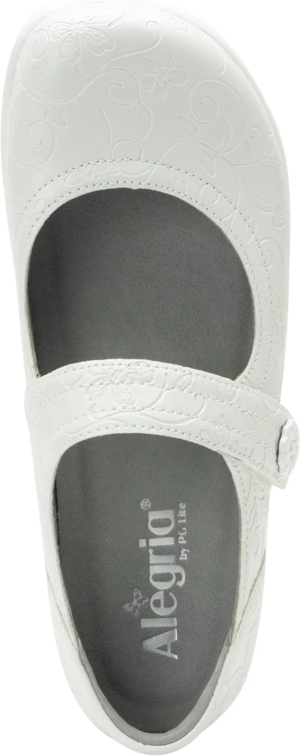 Alegria Women's Kourtney Professional Nursing and Healthcare Adjustable Mary Jane Slip-On Closed Back Clog