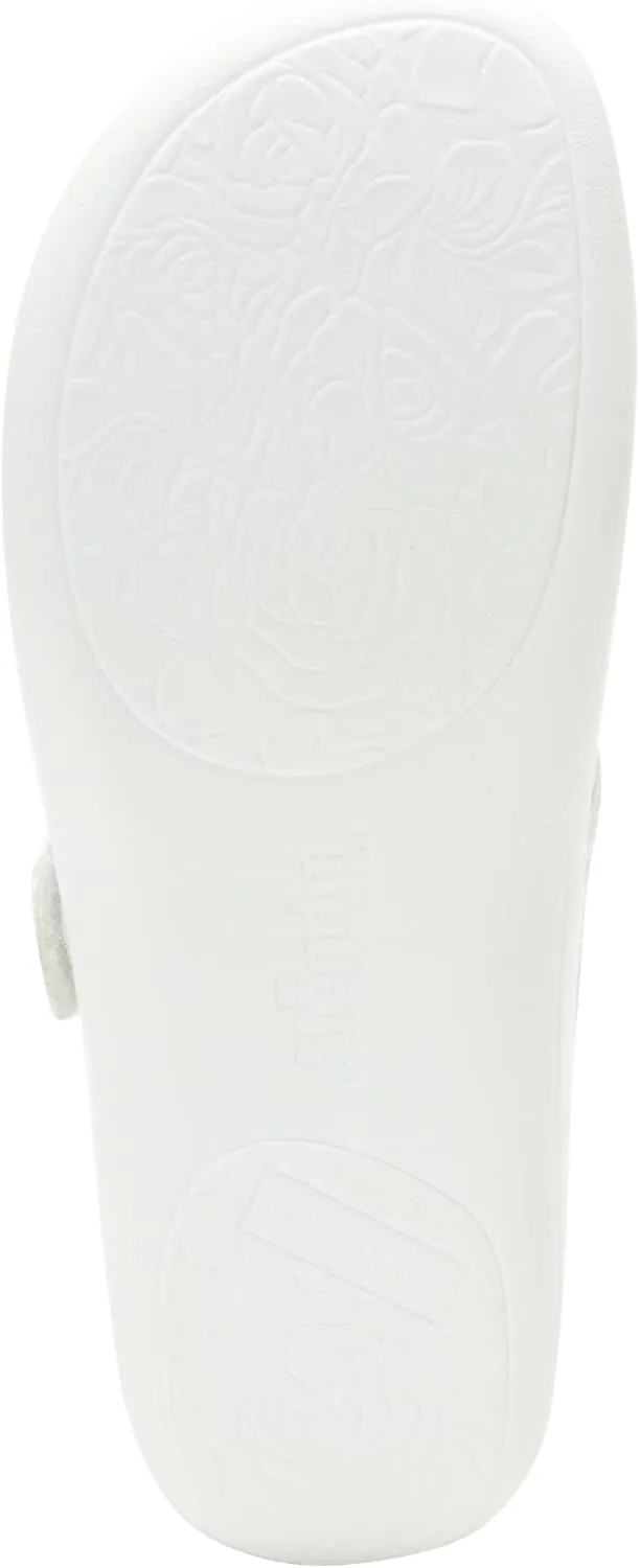 Alegria Women's Kourtney Professional Nursing and Healthcare Adjustable Mary Jane Slip-On Closed Back Clog
