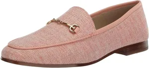 All-in-one Fashion Loraine Diverse categories Slip Heel Wide Loafer Edelman Stack On Toe Sam Lotus Almond Pink