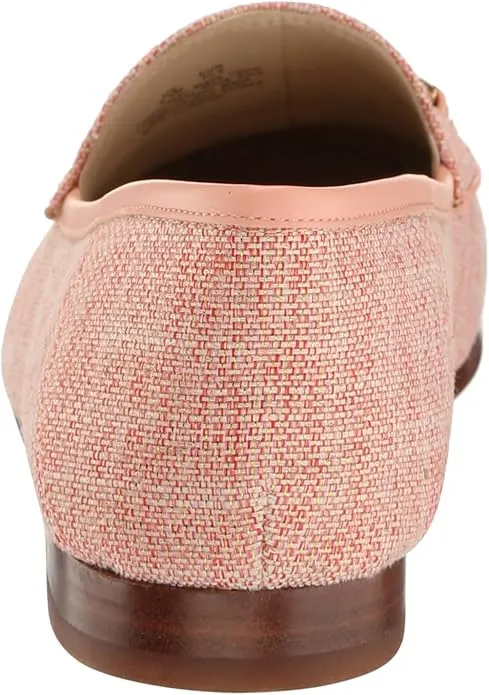 All-in-one Fashion Loraine Diverse categories Slip Heel Wide Loafer Edelman Stack On Toe Sam Lotus Almond Pink