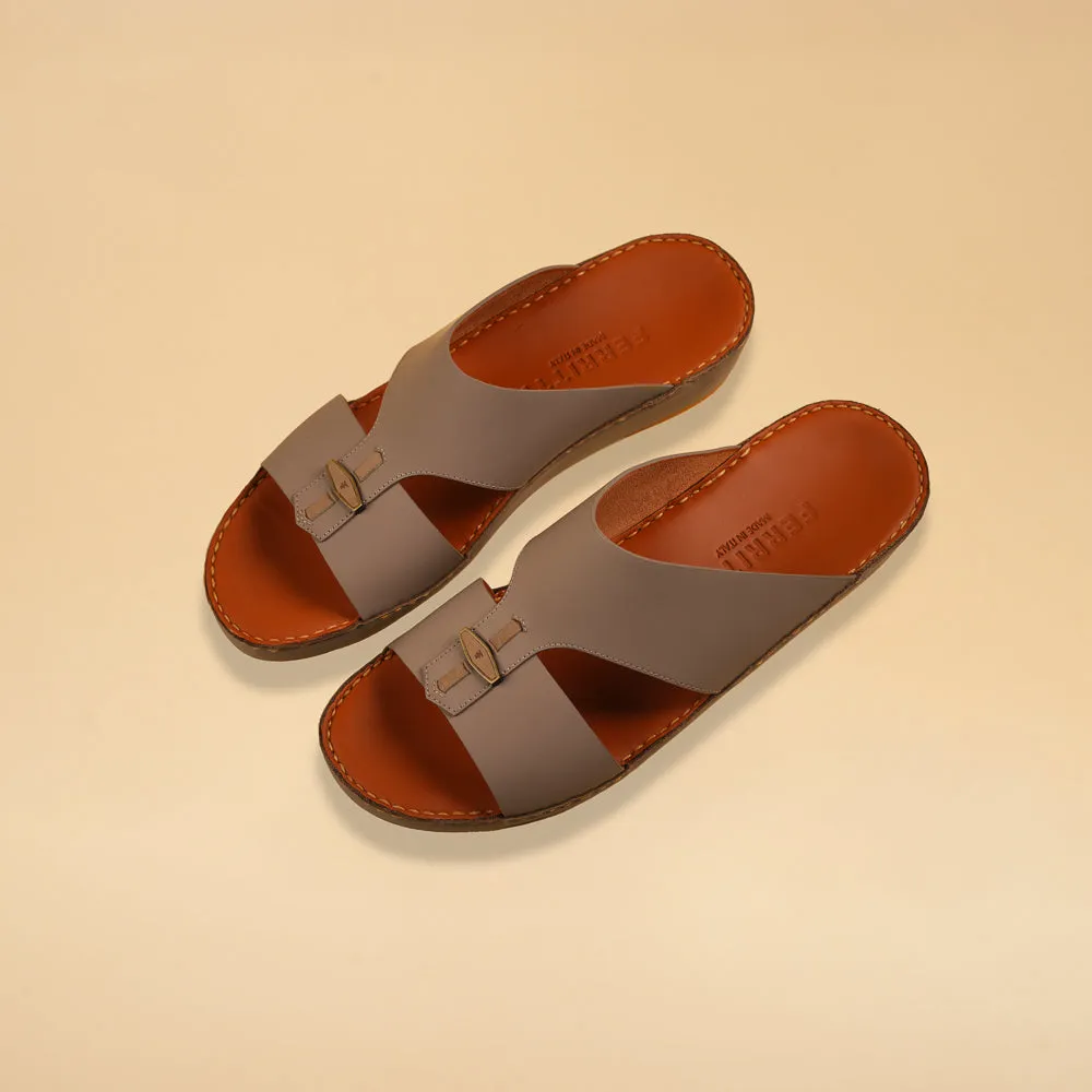Arabic Leather Sandal – London Calf Matt 3540