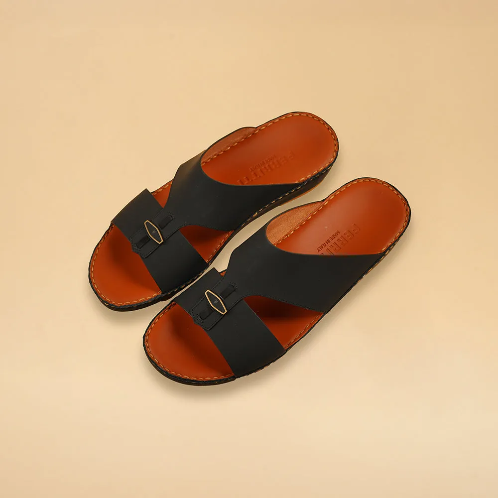 Arabic Leather Sandal – London Calf Matt 3540