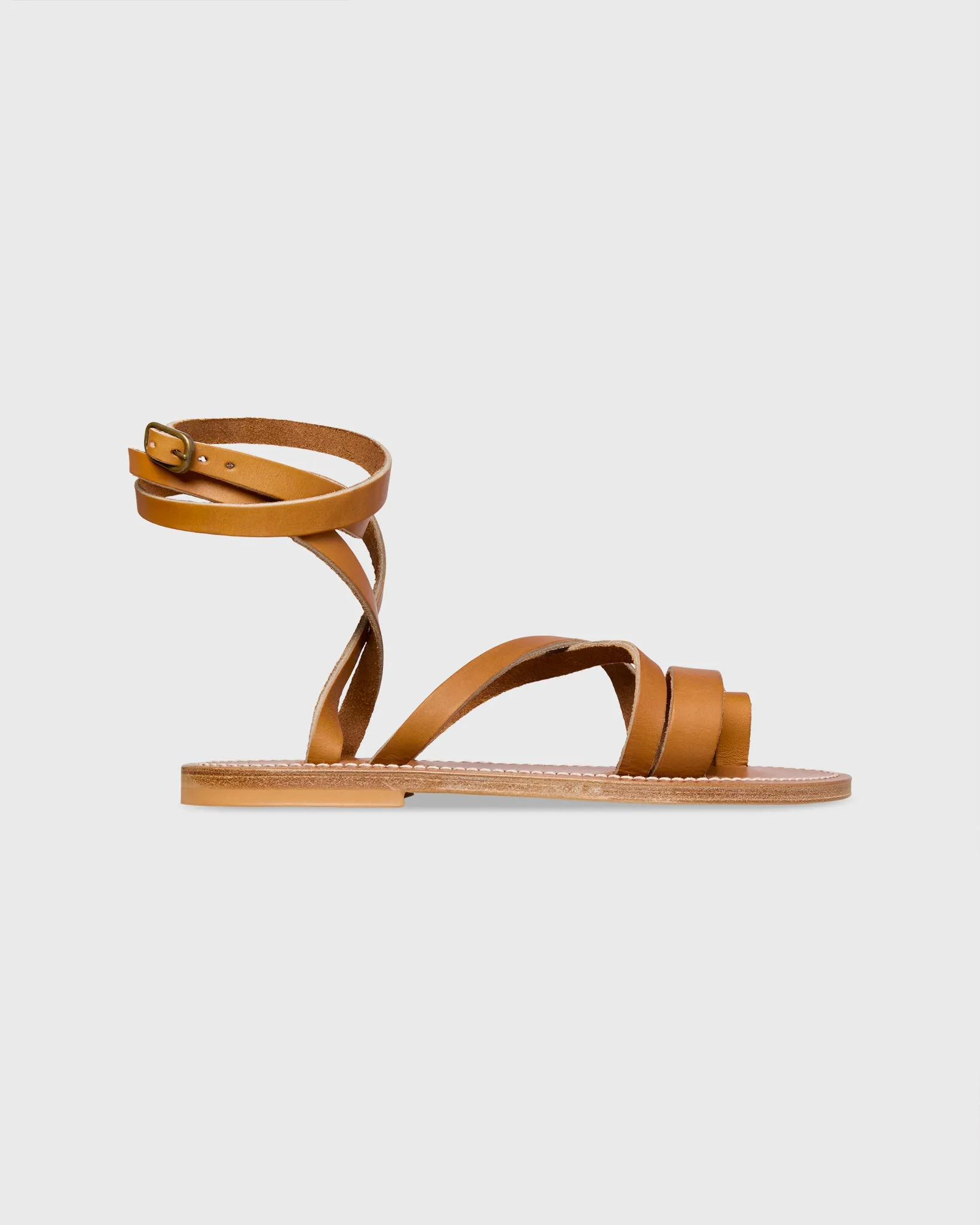 Archibald Sandal in Natural Leather