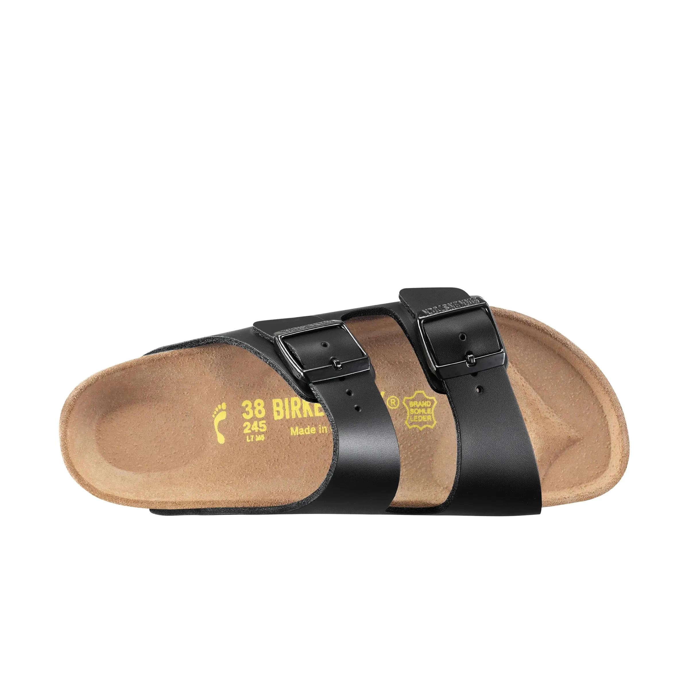 Arizona Black Smooth Leather Regular