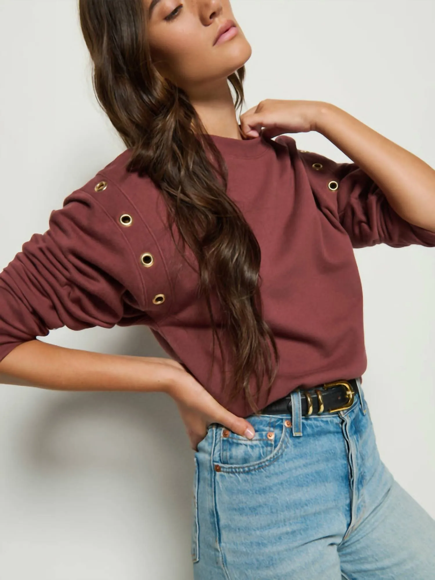 Arlem Sweatshirt In Brunette