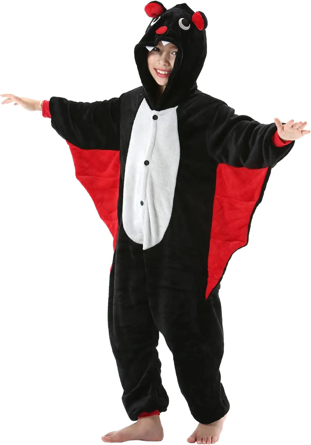 ATOZ Onesie for Kids, Animal Pajamas Halloween Cosplay Costume for Girls Boys