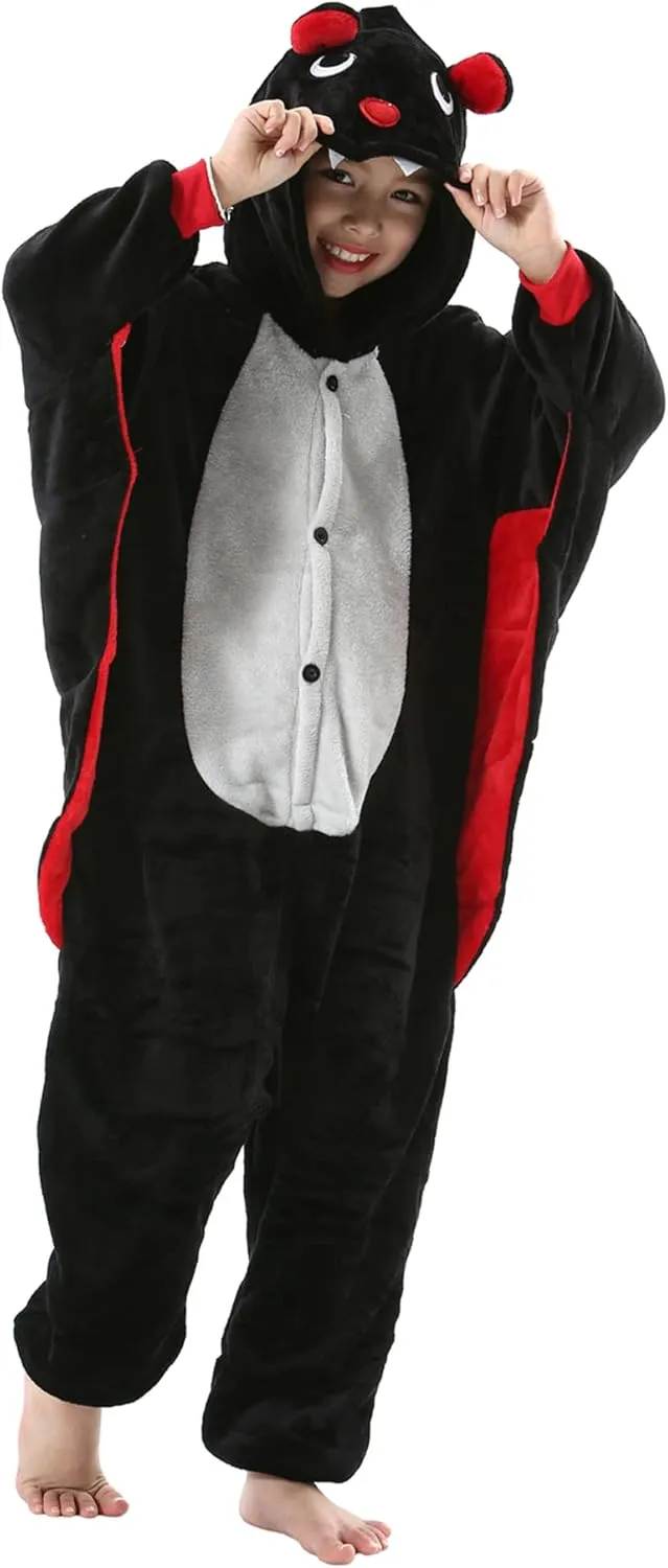ATOZ Onesie for Kids, Animal Pajamas Halloween Cosplay Costume for Girls Boys