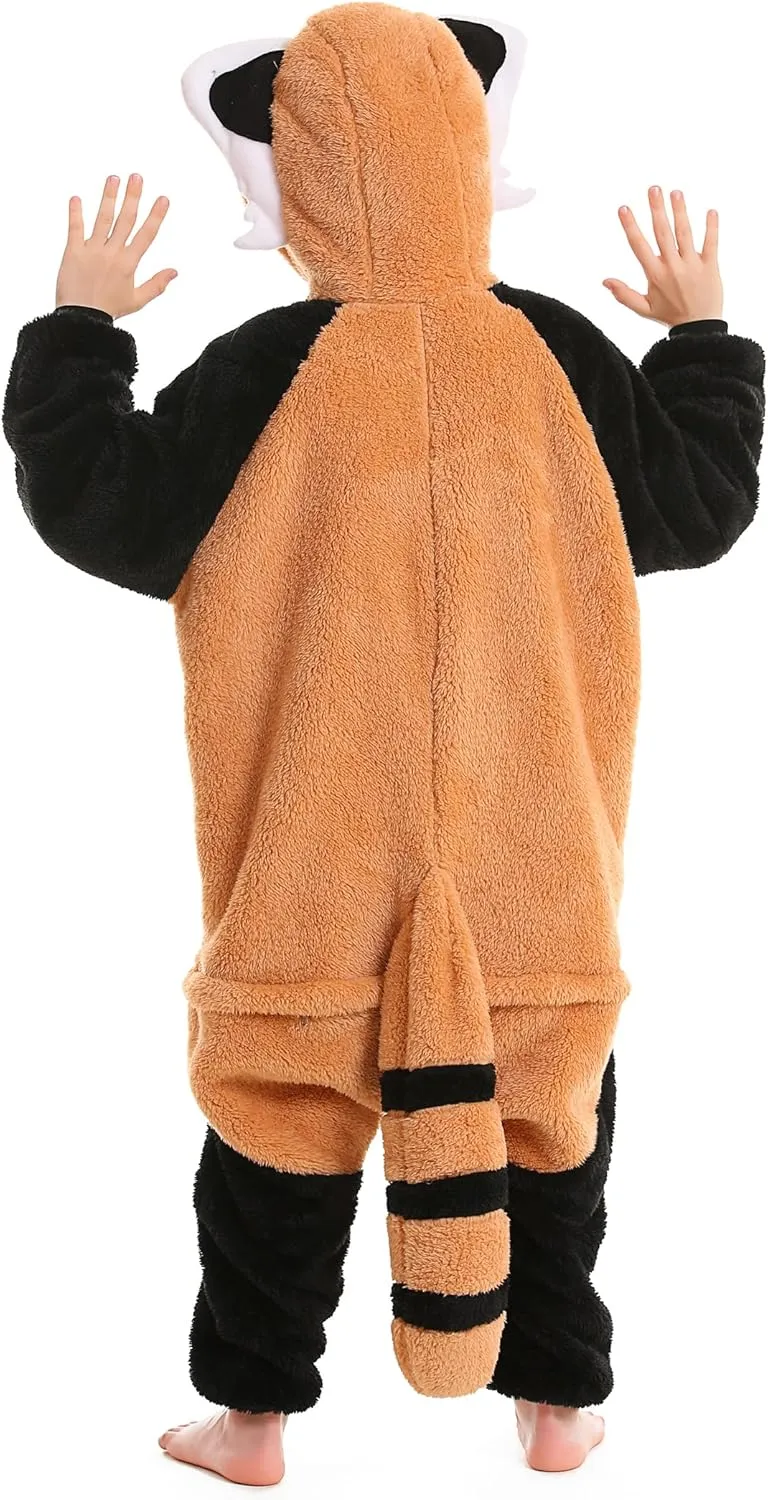 ATOZ Onesie for Kids, Animal Pajamas Halloween Cosplay Costume for Girls Boys