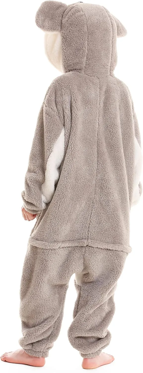 ATOZ Onesie for Kids, Animal Pajamas Halloween Cosplay Costume for Girls Boys