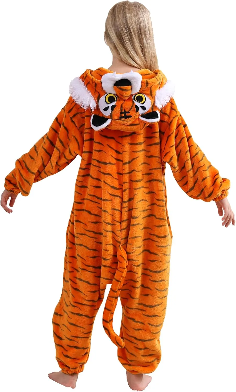 ATOZ Onesie for Kids, Animal Pajamas Halloween Cosplay Costume for Girls Boys