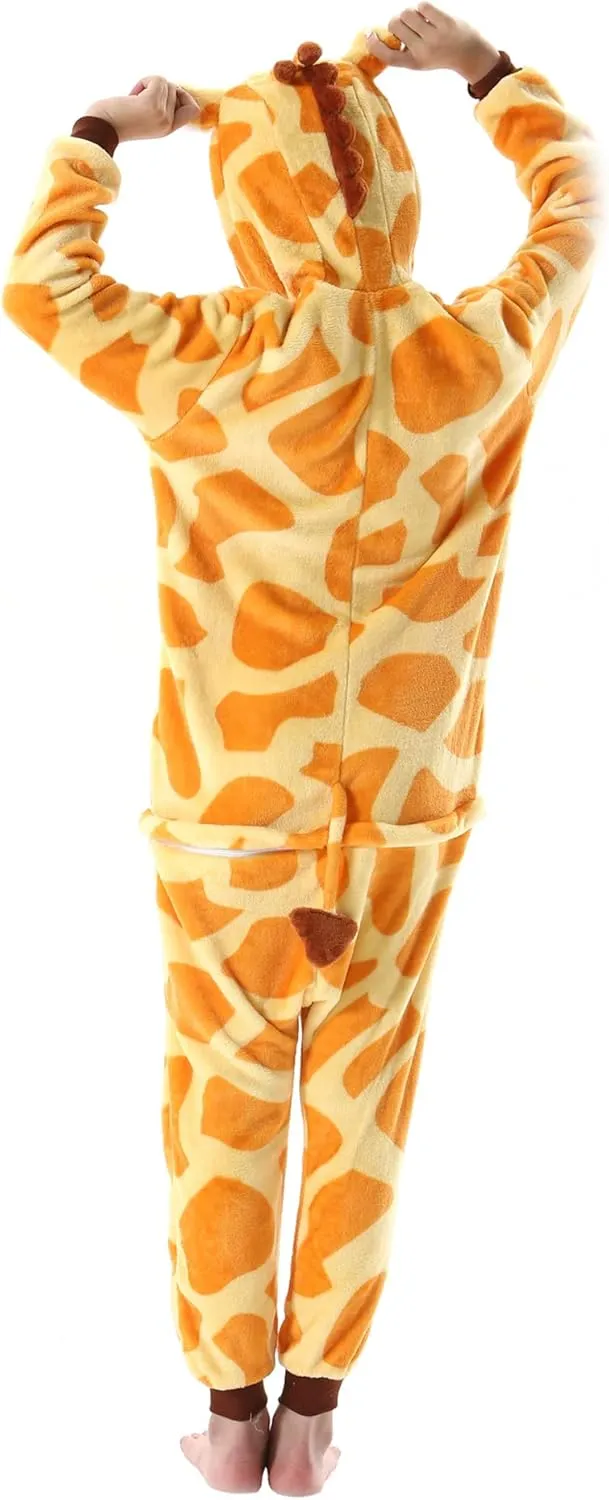ATOZ Onesie for Kids, Animal Pajamas Halloween Cosplay Costume for Girls Boys
