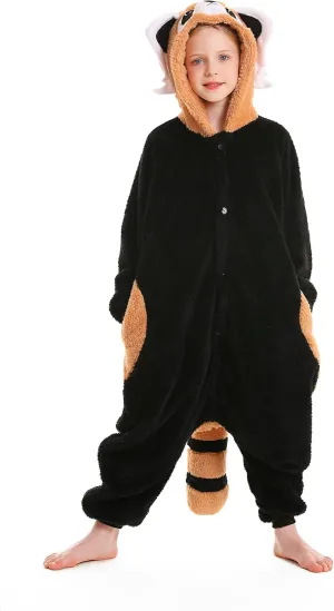 ATOZ Onesie for Kids, Animal Pajamas Halloween Cosplay Costume for Girls Boys