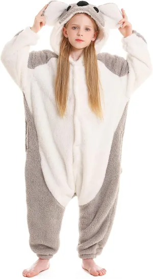 ATOZ Onesie for Kids, Animal Pajamas Halloween Cosplay Costume for Girls Boys