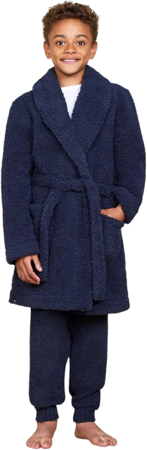 Barefoot Dreams Boys Brushed Cozychic Youth Robe