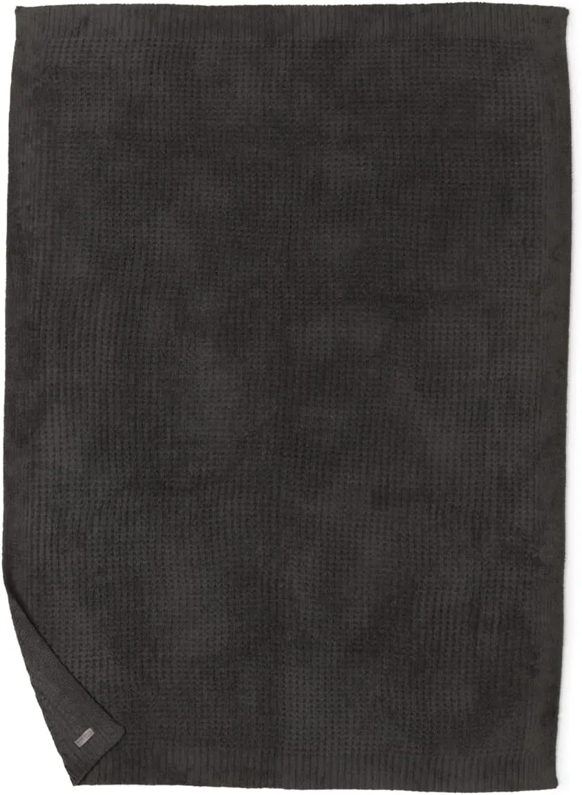 Barefoot Dreams® CozyChic® Waffle Throw, Carbon, 54"x72"