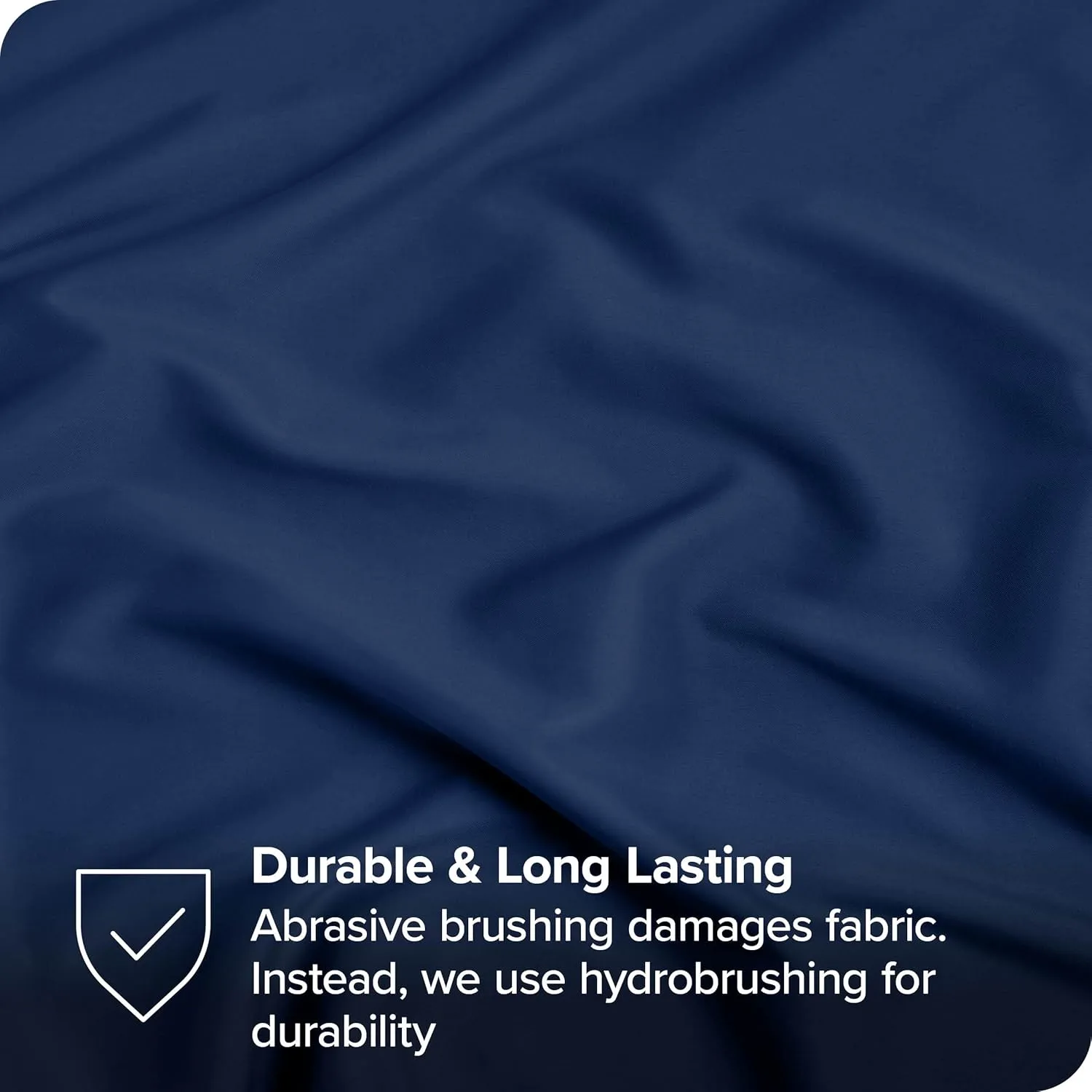 Bedding Sheets King Size 6 Piece 1000 Thread Count 100% Egyptian Cotton Navy Blue Sheet Set with 15 Inches Deep Pocket Wrinkle & Fade Resistant