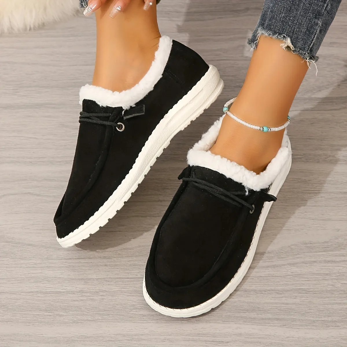 Bern - Cozy Plush-Lined Flat Boots