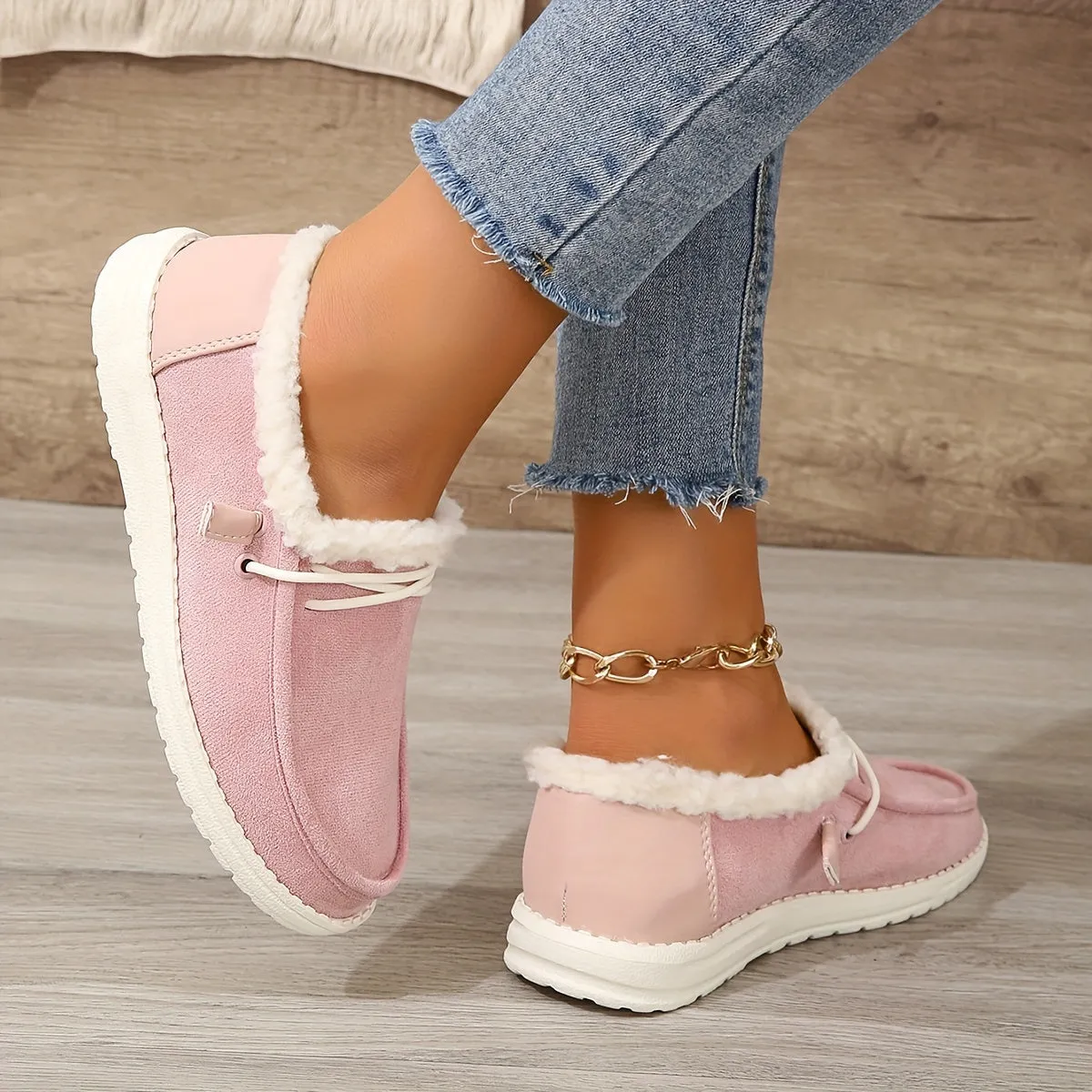 Bern - Cozy Plush-Lined Flat Boots