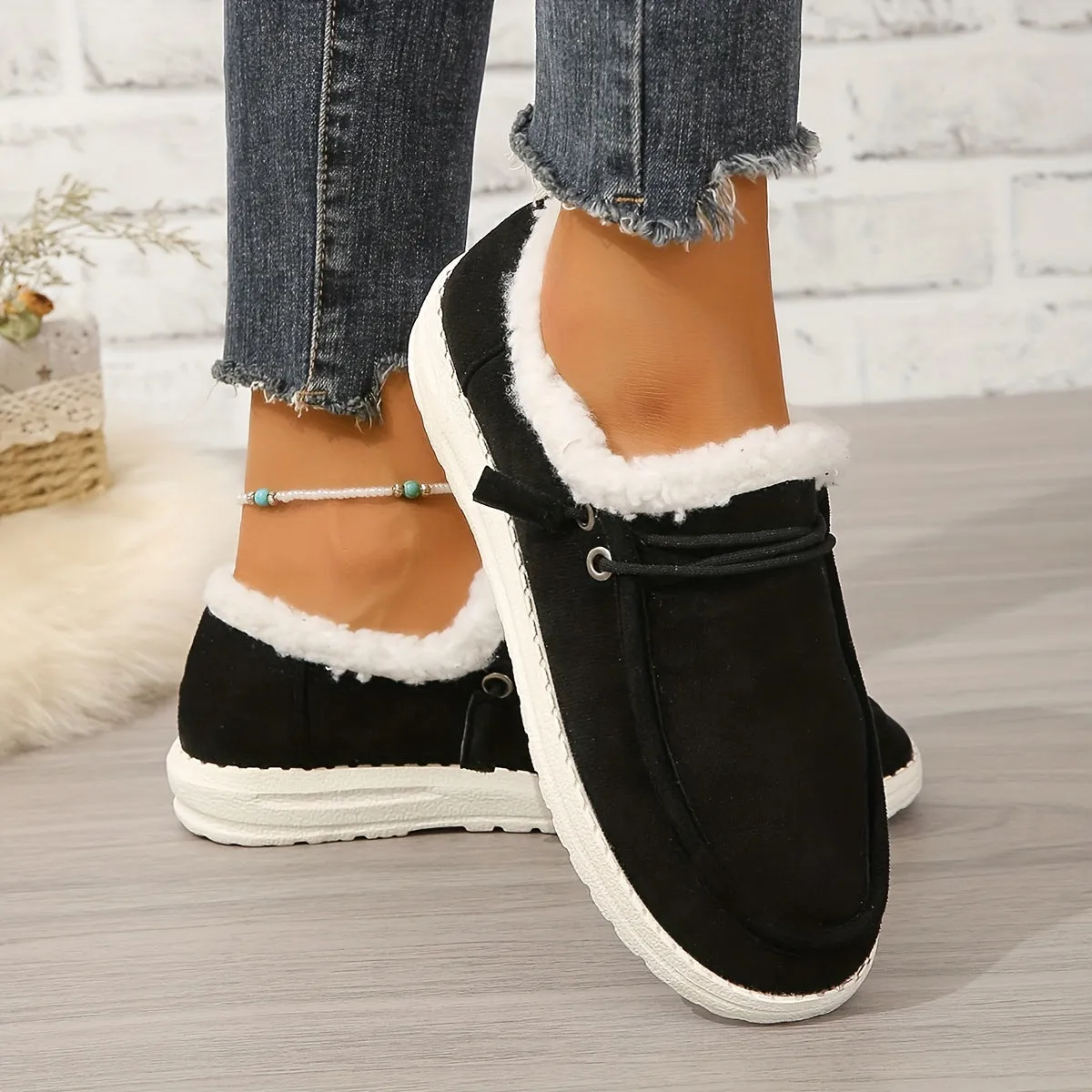 Bern - Cozy Plush-Lined Flat Boots