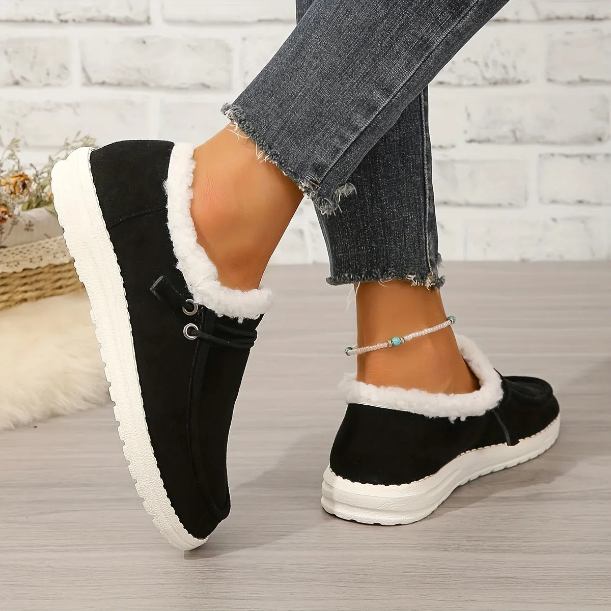Bern - Cozy Plush-Lined Flat Boots
