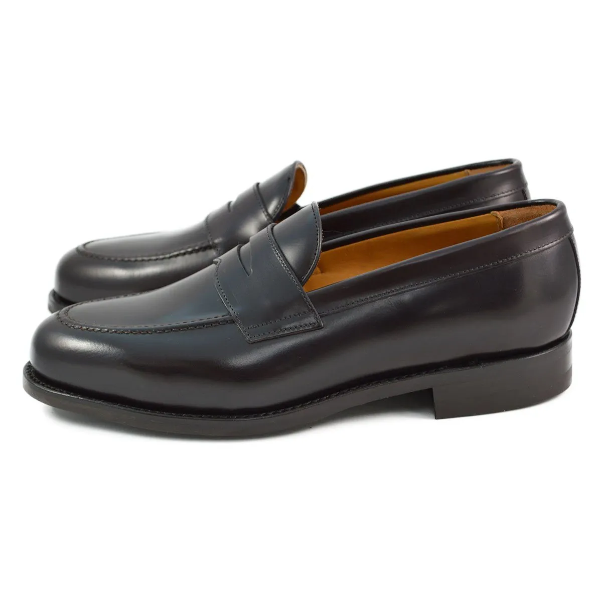Berwick 1707 Penny Loafer (9628) Dark Brown Hi-Shine (Dainite)