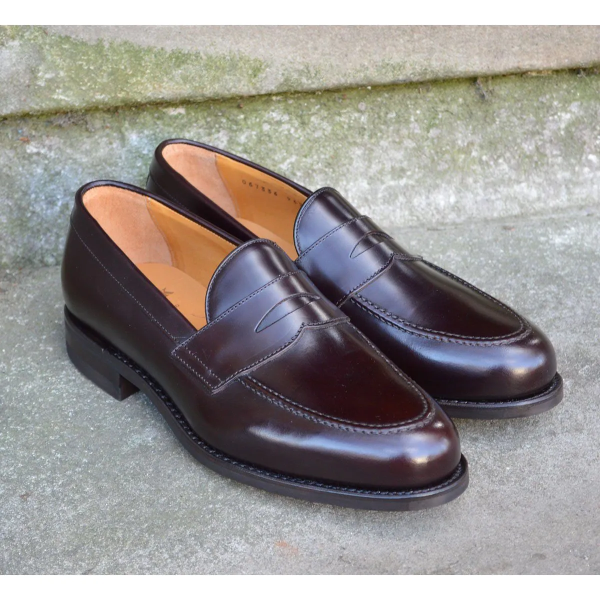 Berwick 1707 Penny Loafer (9628) Dark Brown Hi-Shine (Dainite)