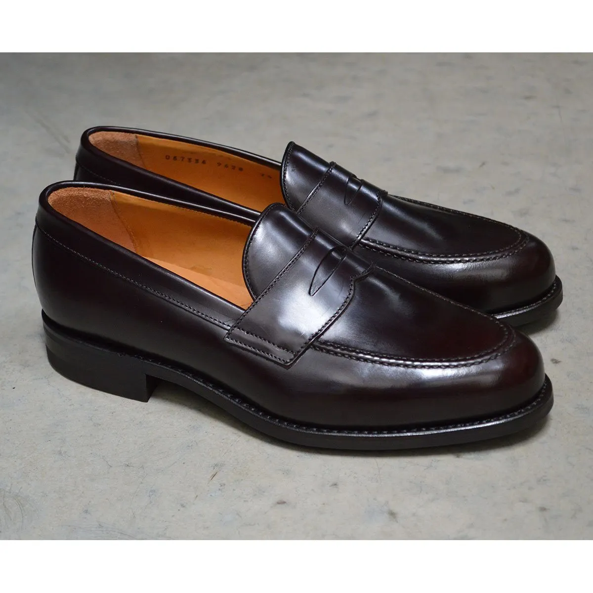 Berwick 1707 Penny Loafer (9628) Dark Brown Hi-Shine (Dainite)