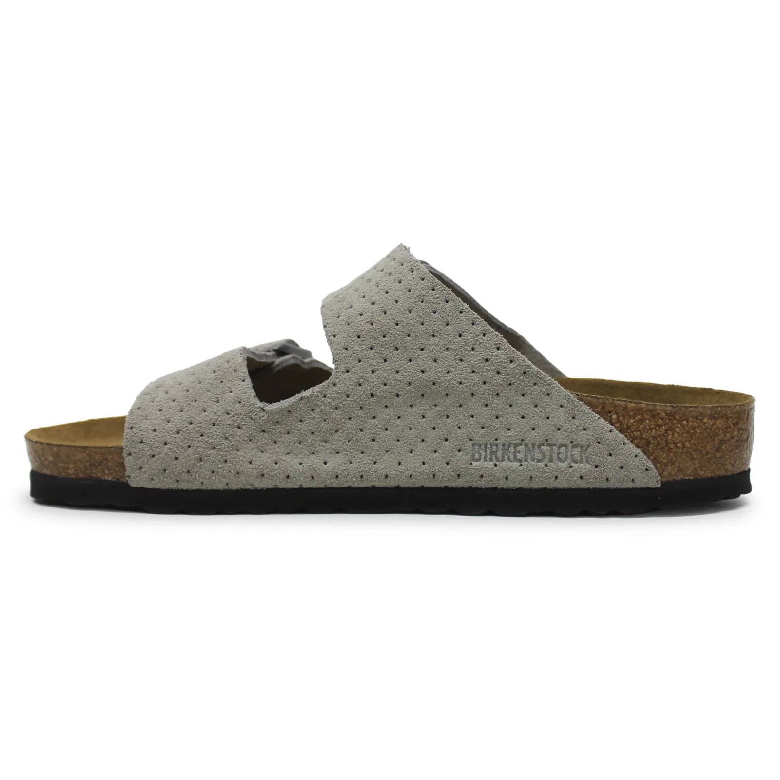 Birkenstock Arizona BS Suede Embossed Unisex Slides Sandals