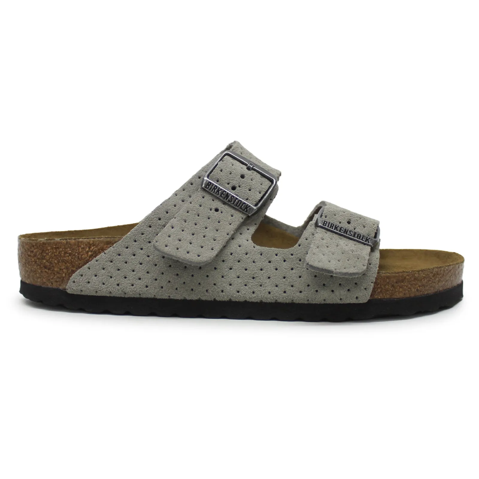 Birkenstock Arizona BS Suede Embossed Unisex Slides Sandals