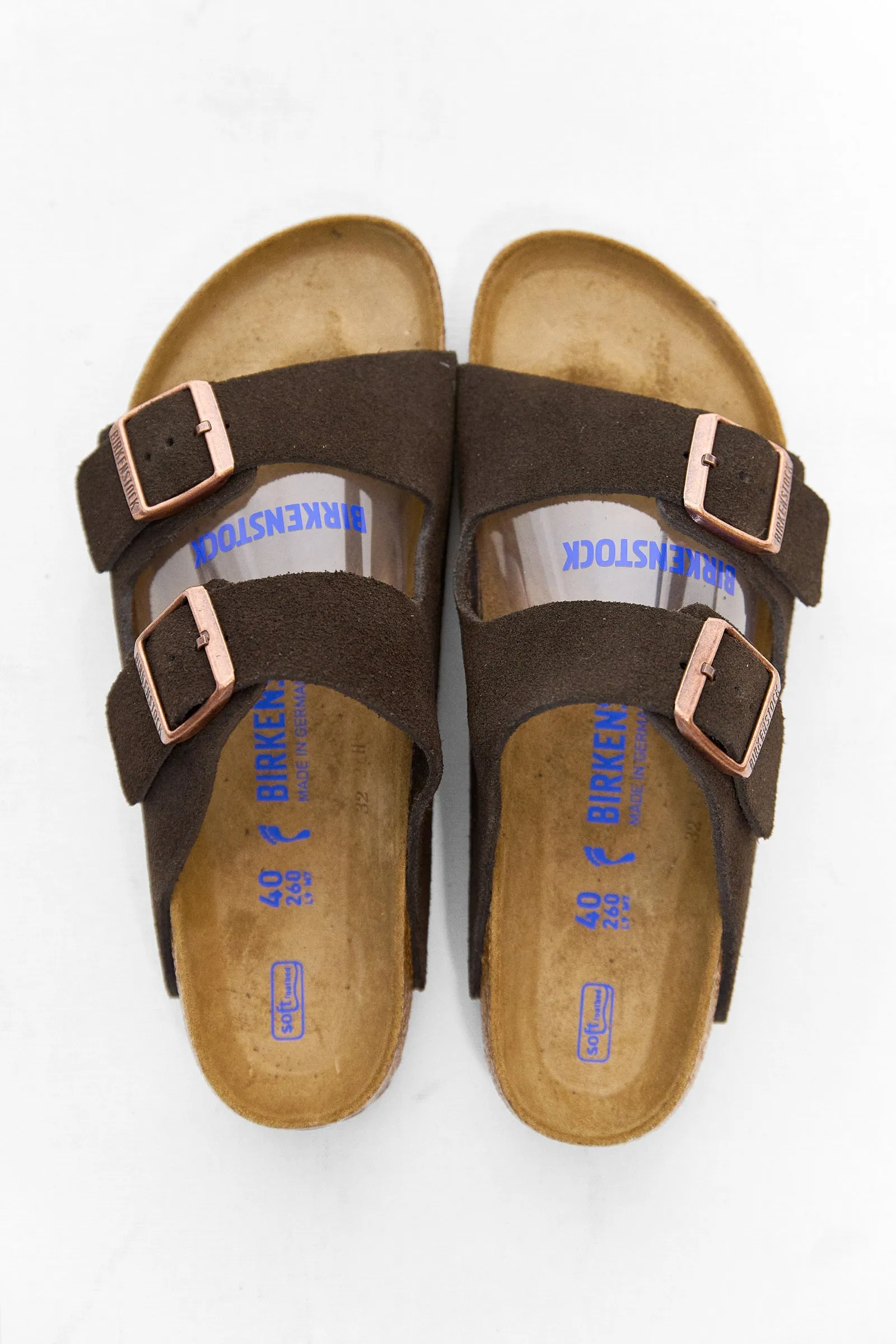 birkenstock arizona mocca suede leather