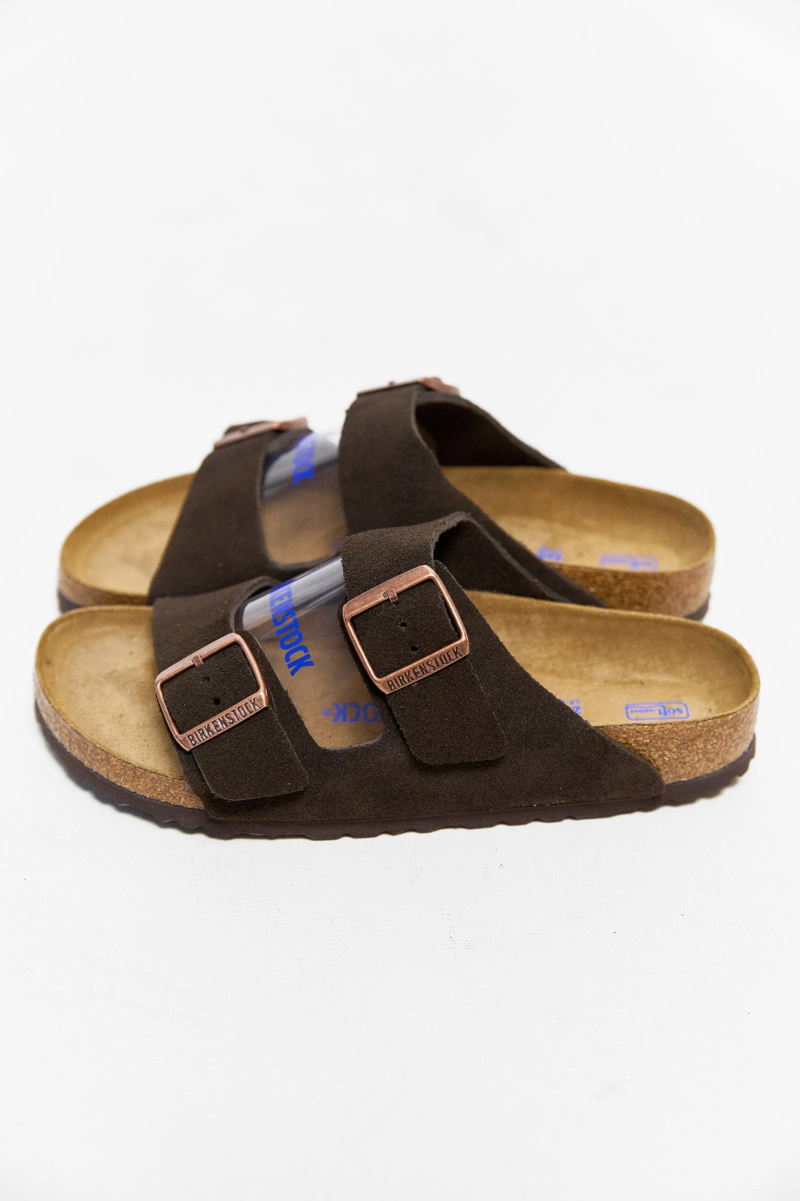birkenstock arizona mocca suede leather