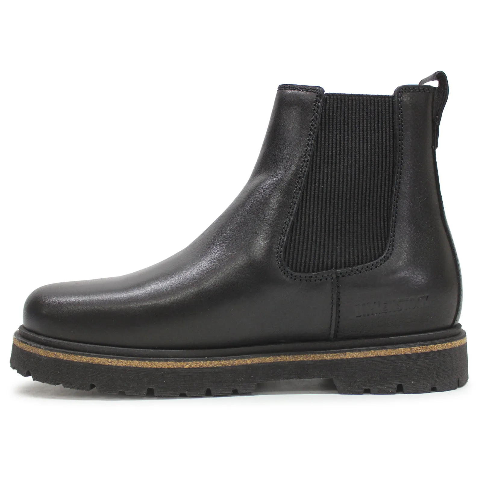 Birkenstock Highwood Slip On Mid Natural Leather Women's Chelsea Boots