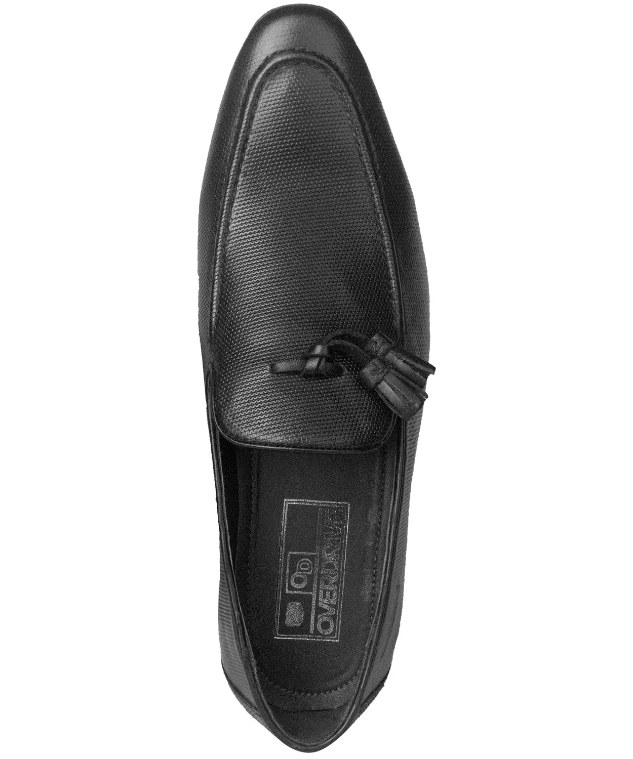 Black Loafer with Tassels