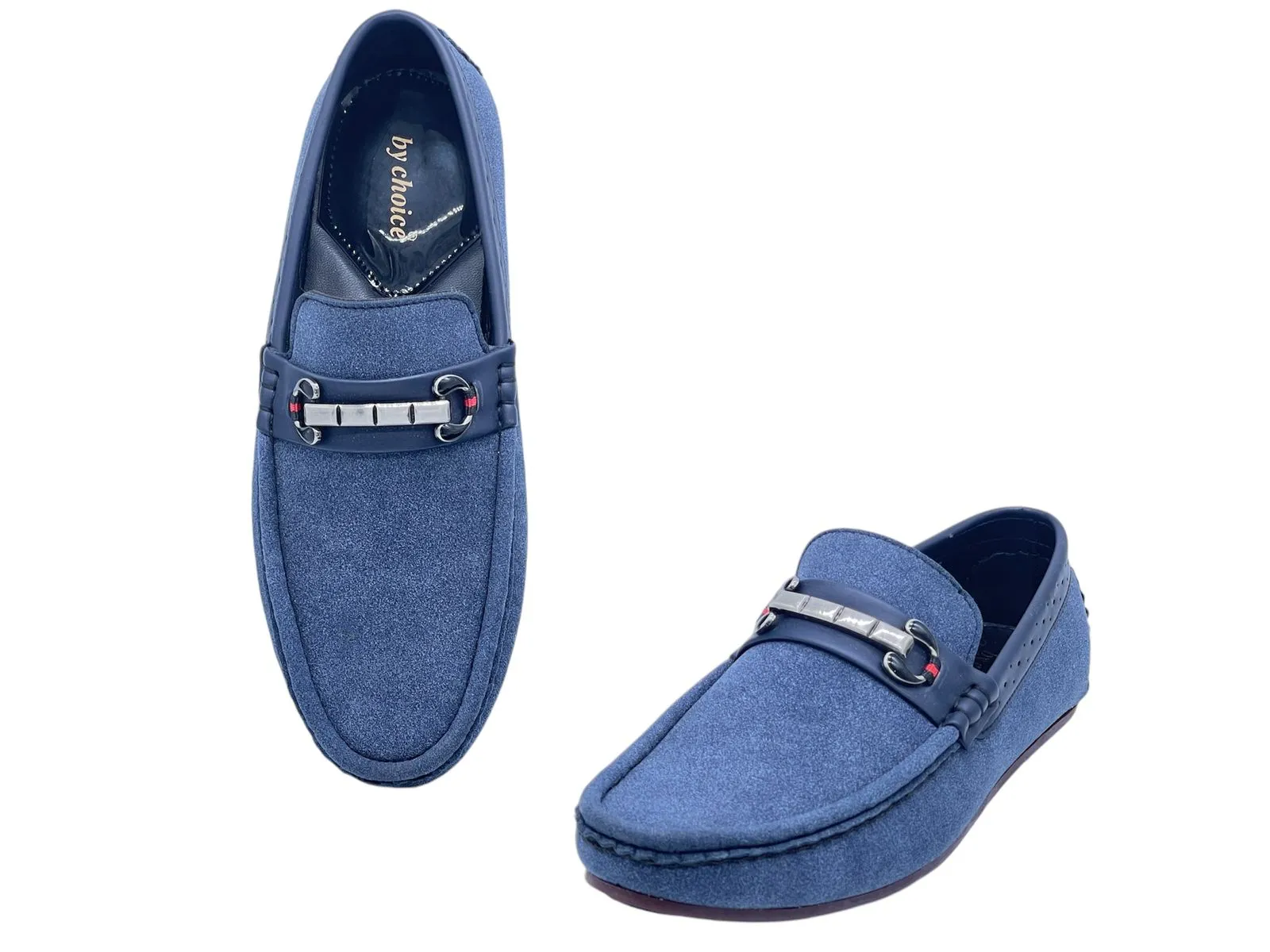 Blue Suede Men Loafer