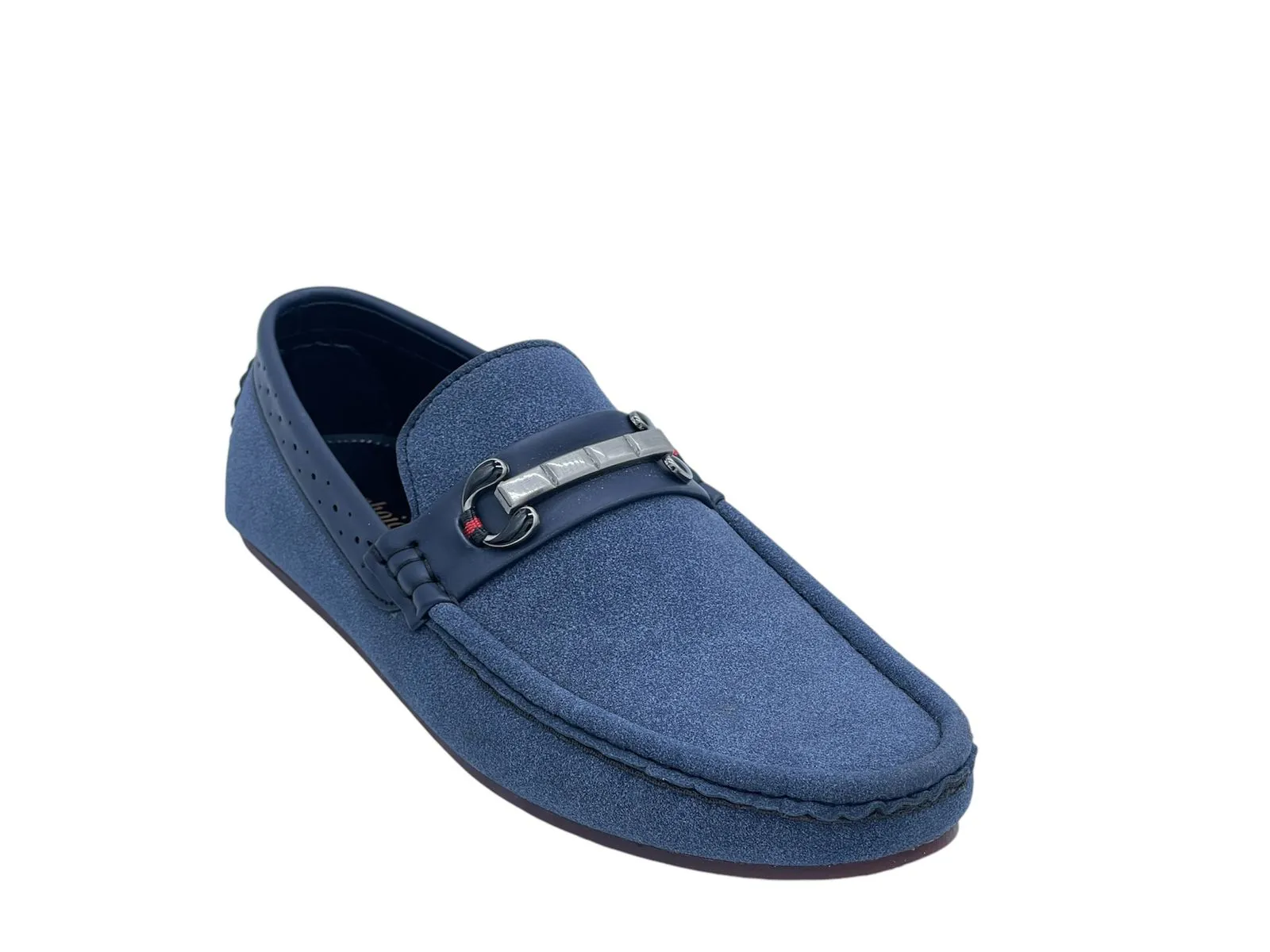 Blue Suede Men Loafer