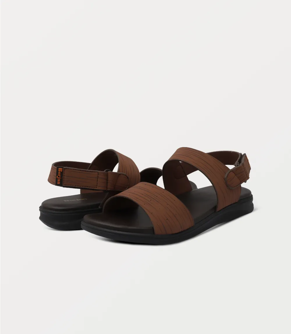 BM6913-BROWN-Men Sandal