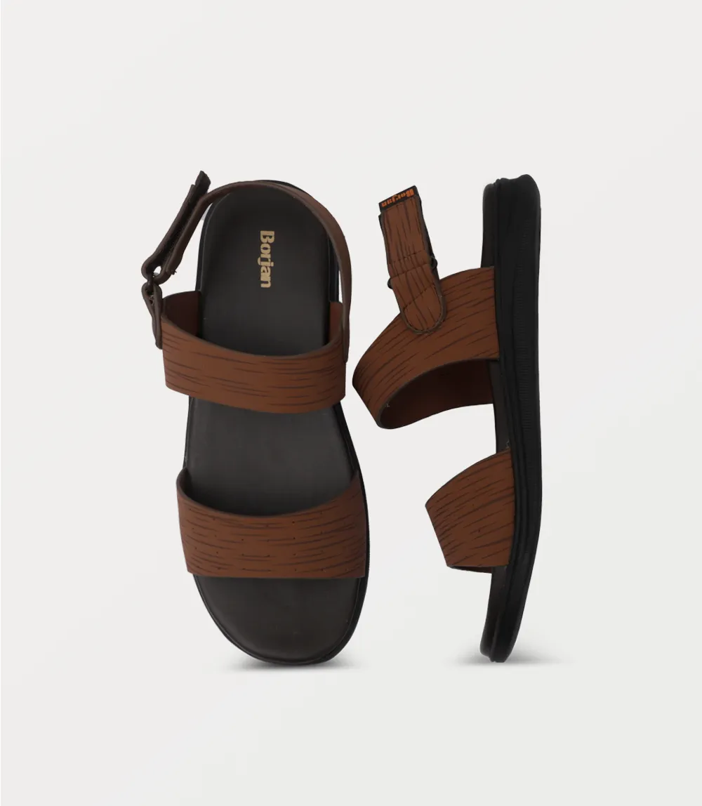 BM6913-BROWN-Men Sandal