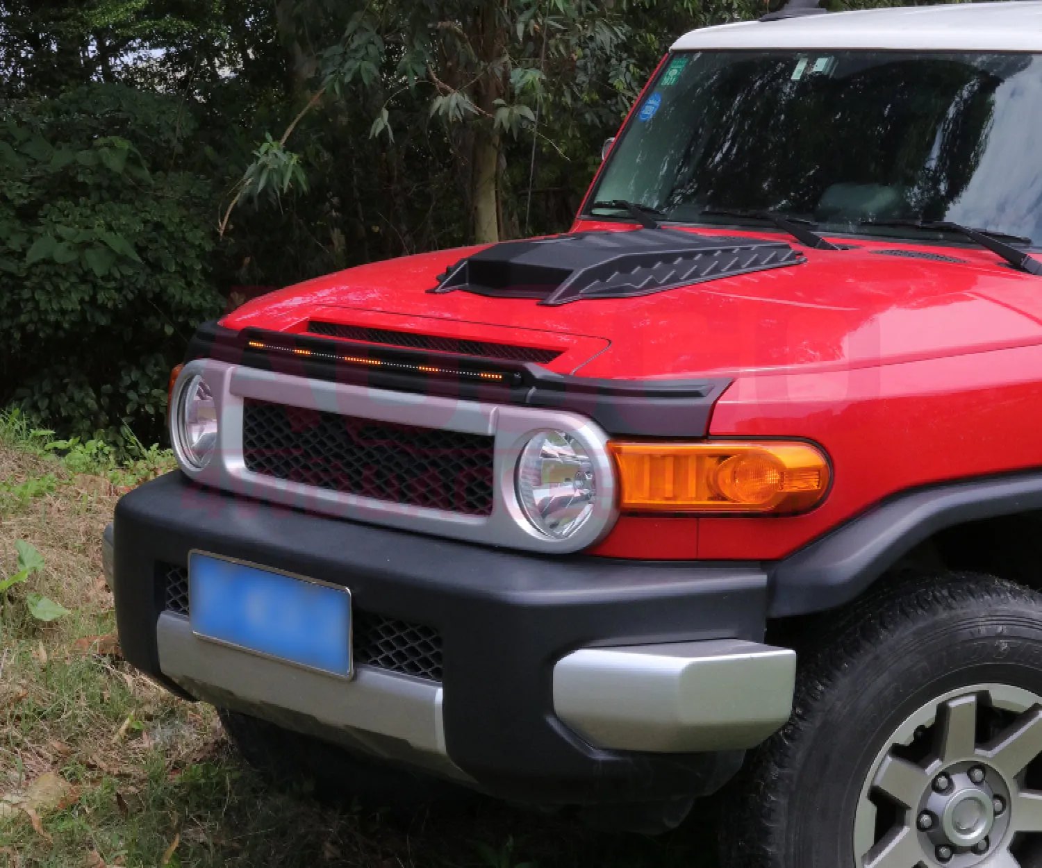 Bonnet Protector with LED Light  for Toyota FJ Cruiser 2011-2019
