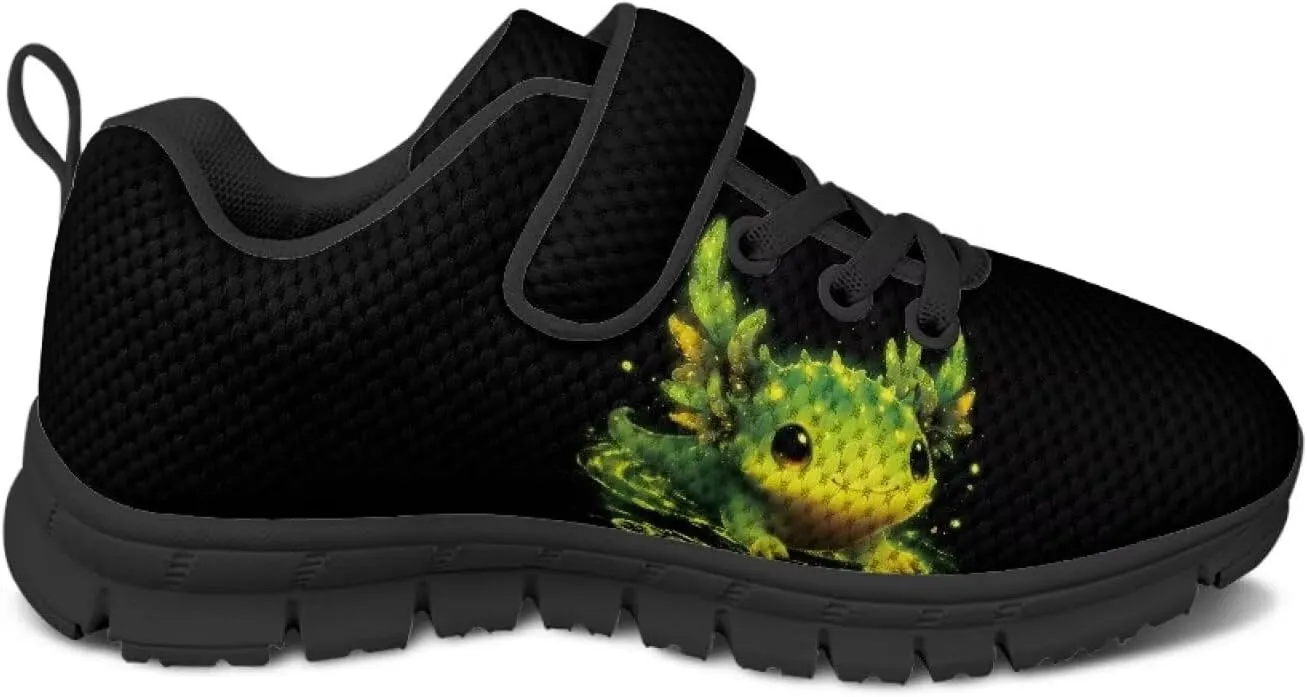 Boys Tennis Shoes Cute Animal Sneakers for Kids Slip On School Shoes