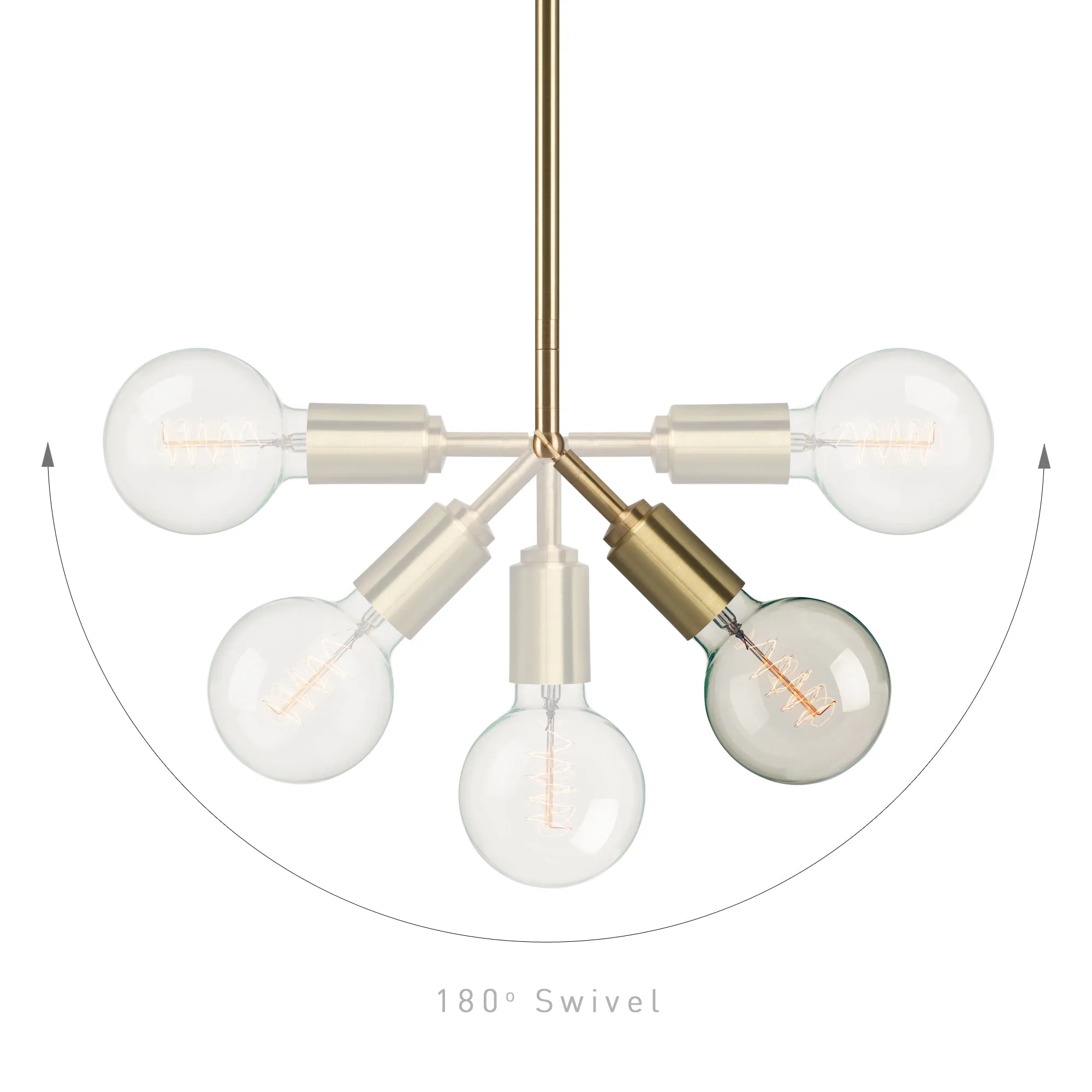 Brass Winston Ceiling Pendant