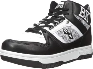 British Knights Men's Kings SL Fashion Sneaker Sneaker, White/Black, 8 medium